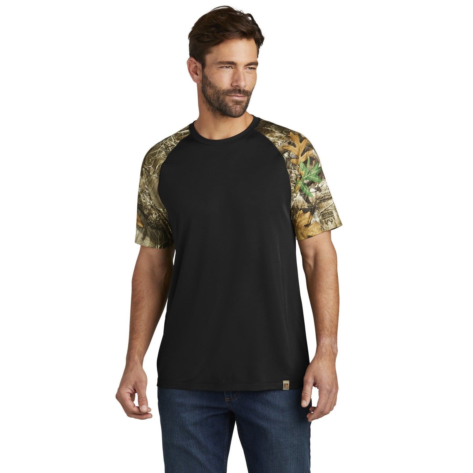 Russell Outdoors-Russell Outdoors™ Realtree® Colorblock Performance Tee RU151-MedTech-1